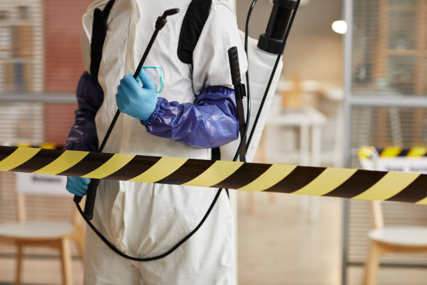 Professional Biohazard Cleanup technician working in Conway, PA